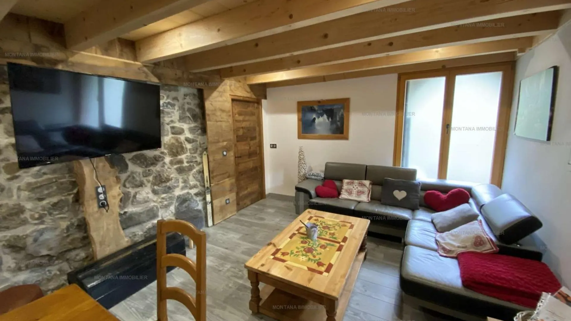 Confortable T3 Avec Terrasse Et Vue Sur Les Aravis, Capacite 6, Proche Grand Bornand - Fr-1-458-210 Saint-Jean-de-Sixt 0*,