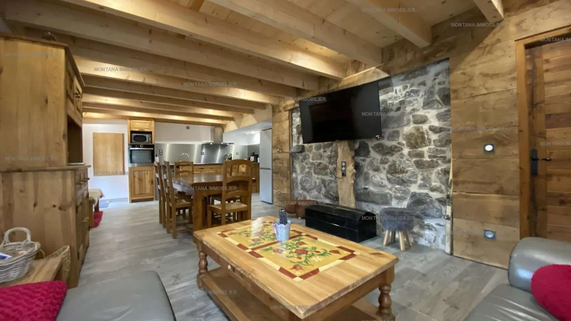 Confortable T3 Avec Terrasse Et Vue Sur Les Aravis, Capacite 6, Proche Grand Bornand - Fr-1-458-210 Saint-Jean-de-Sixt 0*,  France